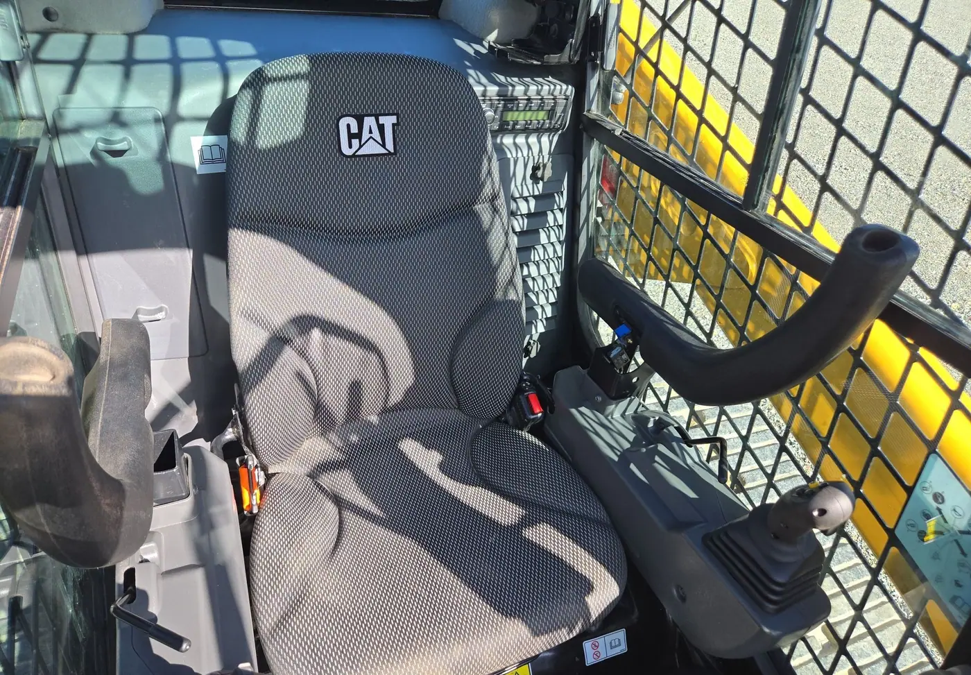 Detailed view of 2023 Caterpillar 289D3 Tracked Skid Steer Loader